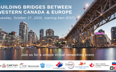 27.10.2020 : Building bridges between Western Canada & Europe